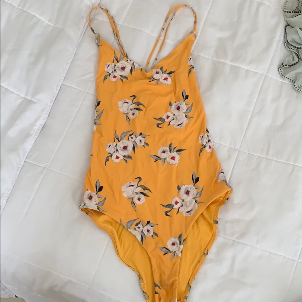Yellow One Piece - Picture 2 of 3